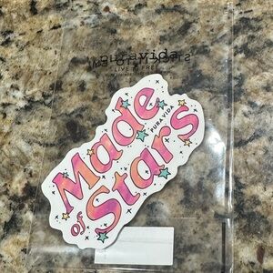 Pura Vida Made of Stars Sticker